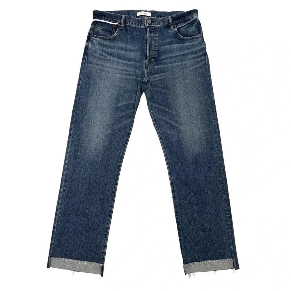 MOUSSY VINTAGE Harris Straight Step Hem Jeans Button Fly Waist Women's size 30